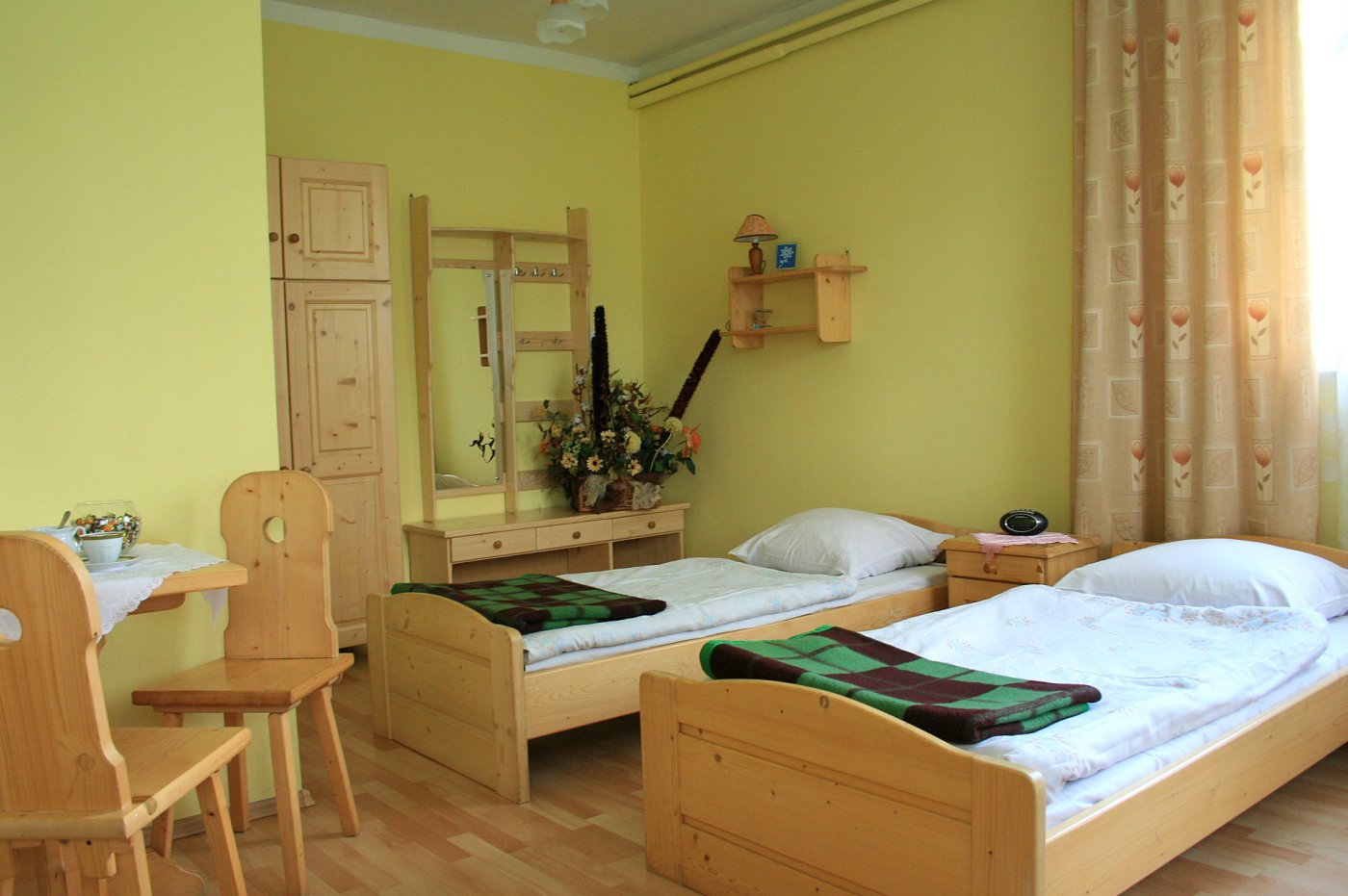 Pokój typu STANDARD - funkcjonalne wyposażenie pokoju